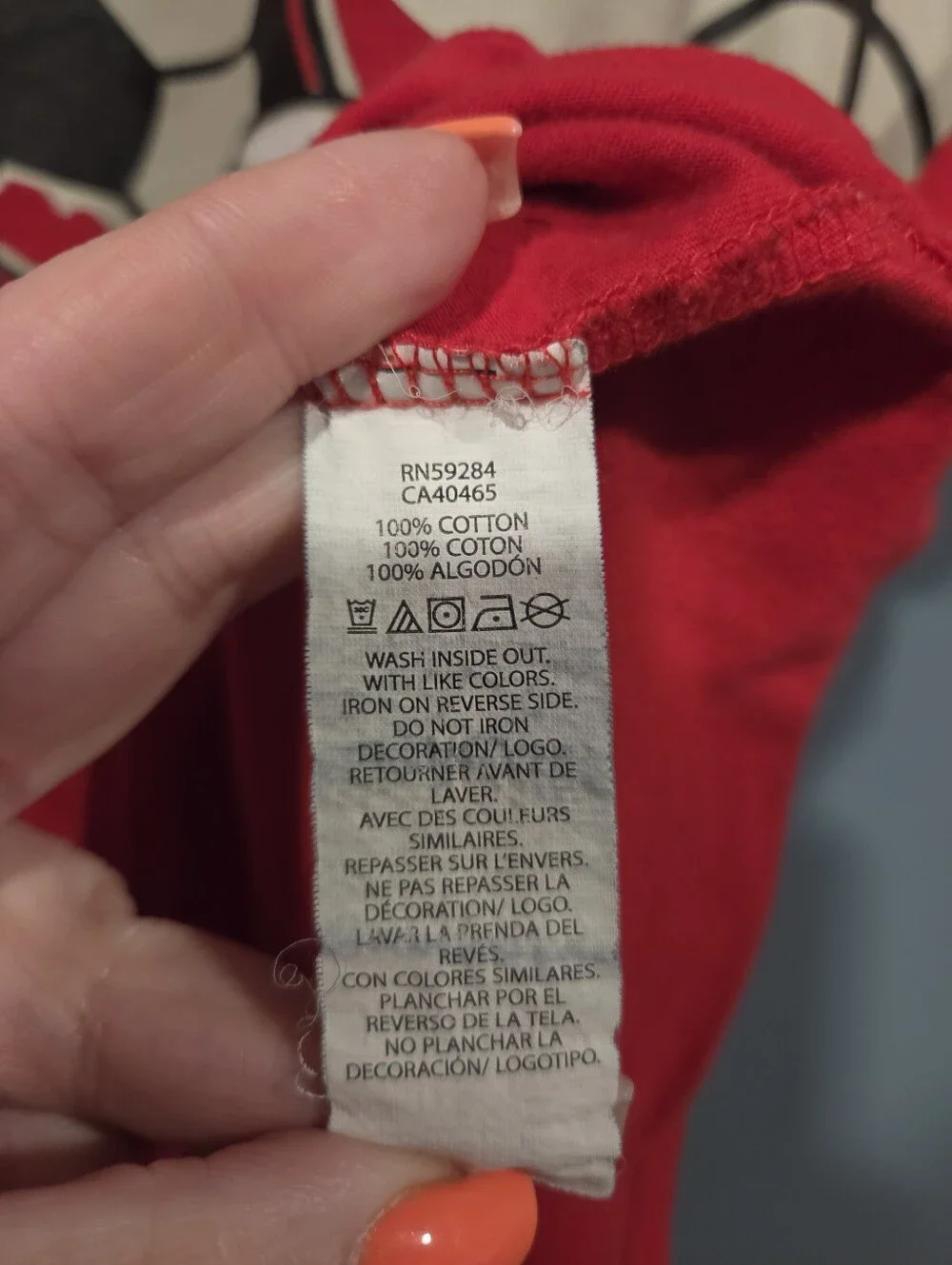 The Children's Place Red 'All Game All Day' Long-Sleeve Tee - Size 10/12